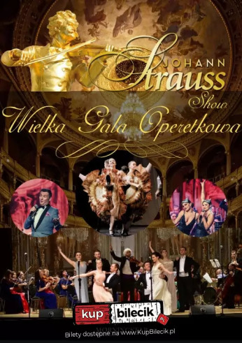 Racibórz Wydarzenie Koncert Wielka Gala Johann Strauss Show - Orkiestra & Soliści & Balet - CZĘŚĆ 2