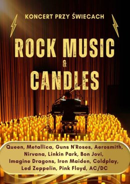 Racibórz Wydarzenie Koncert Piano Best Covers: Rock Music & Candles